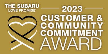 2023 Customer & Community Commitment Award