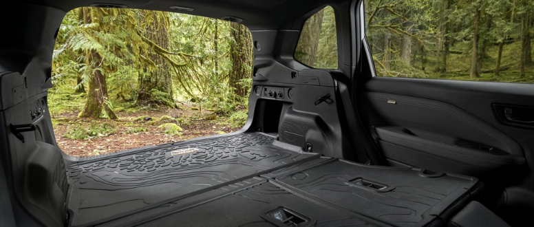 Interior cargo major image of the Forester Wilderness.