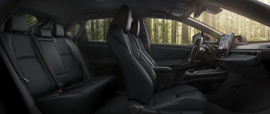 Unlimited Profile Image of the interior of the Solterra Premium with Black StarTex