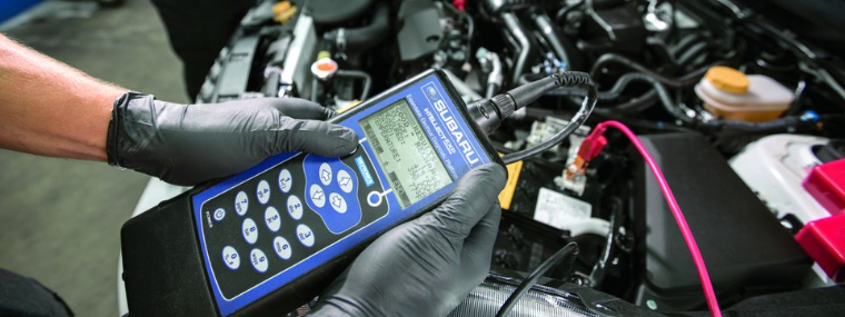 subaru express service engine check