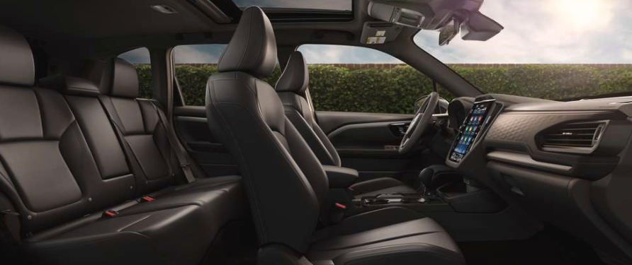 2026 Forester Limited - Black Leather with Crystal White Pearl