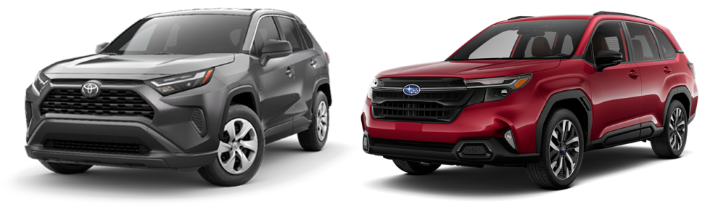 subaru forester hybrid vs toyota rav4 hybrid