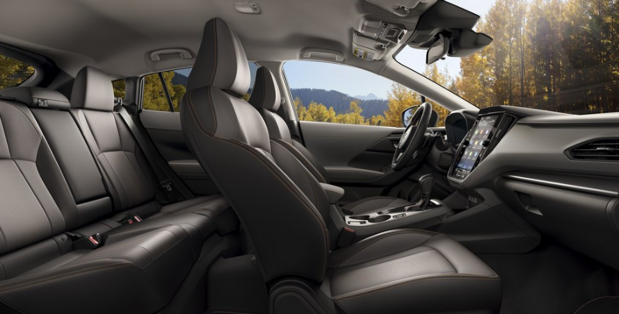 2026 Forester Limited - Black Leather with Crystal White Pearl