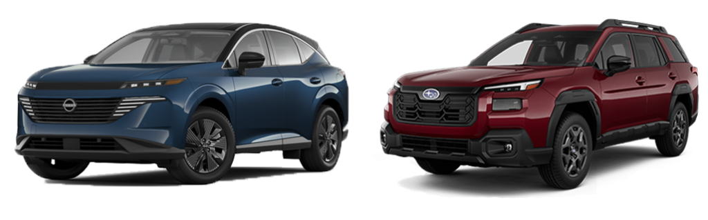 nissan murano vs subaru outback
