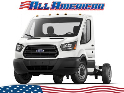 2019 Ford Transit 350 Box Truck W/Barn Door T-350 SRW 156" WB 9500 GVWR