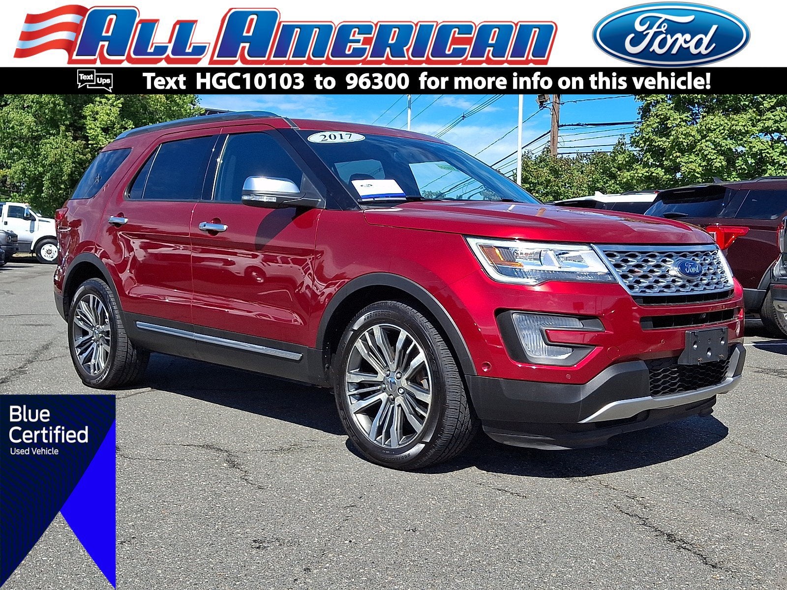 2017 Ford Explorer Platinum