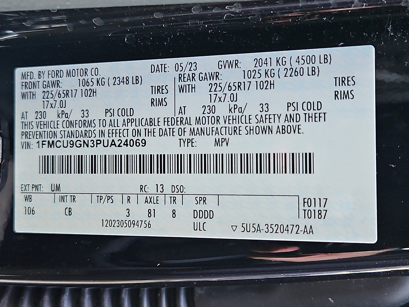 2023 Ford Escape Active