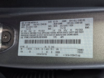 2024 Ford Escape Active