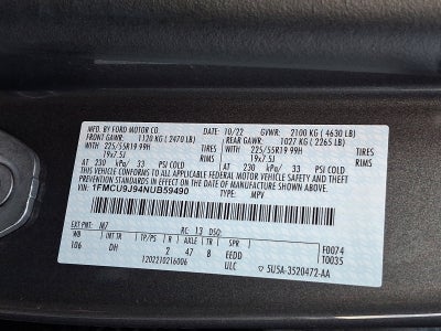 2022 Ford Escape Titanium