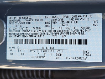 2024 Ford Escape ST-Line