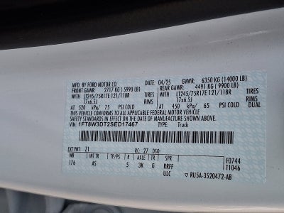 2025 Ford Super Duty F-350 DRW XL