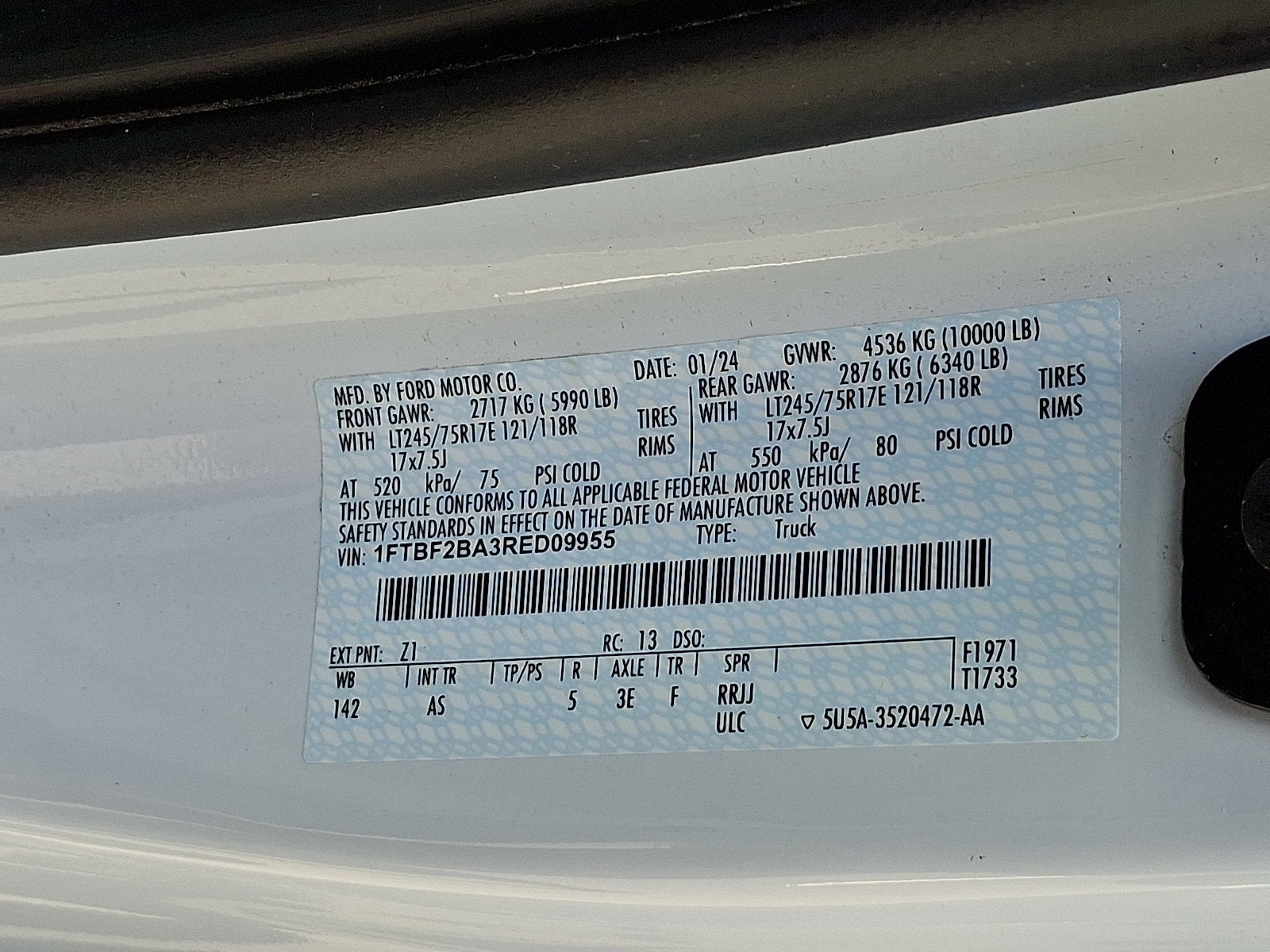 2024 Ford Super Duty F-250 SRW XL