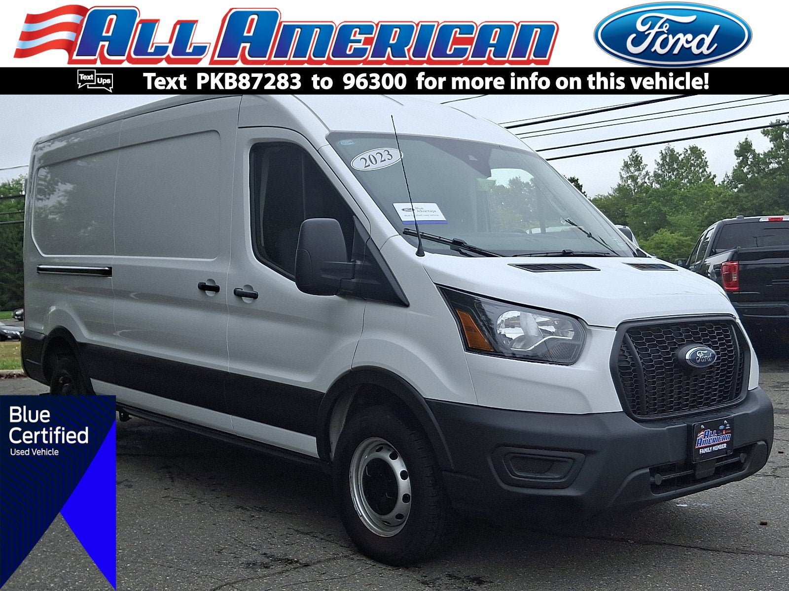 2023 Ford Transit 250 Cargo Van T-250 130" Med Rf 9070 GVWR RWD