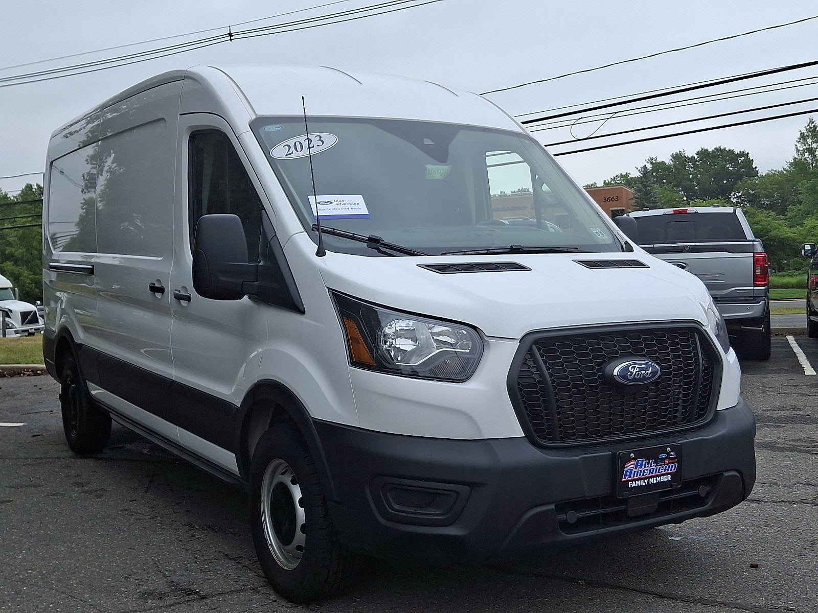 2023 Ford Transit 250 Cargo Van T-250 130" Med Rf 9070 GVWR RWD