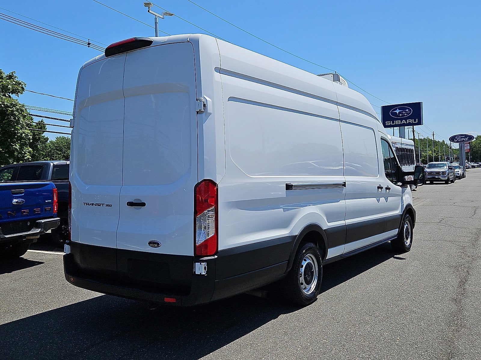 2021 Ford Transit 350 Refer Van T-350 148" EL Hi Rf 9500 GVWR RWD