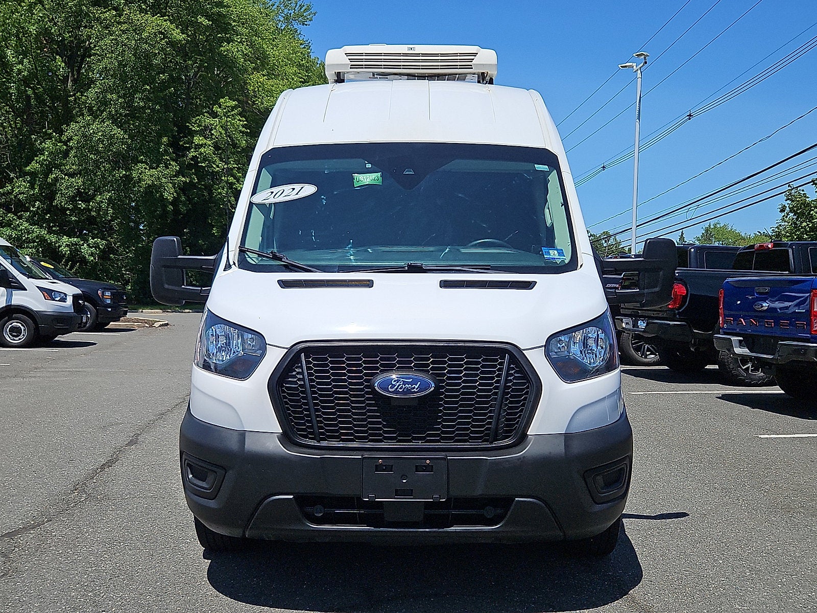 2021 Ford Transit 350 Refer Van T-350 148" EL Hi Rf 9500 GVWR RWD