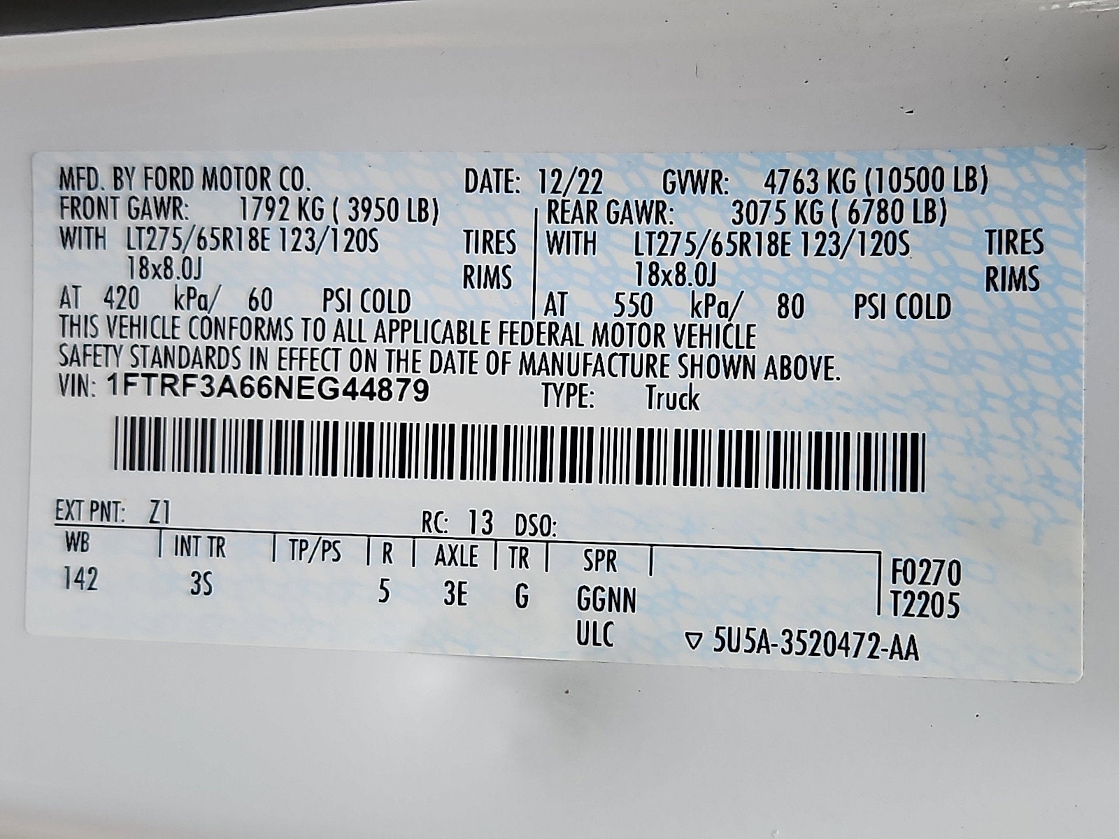 2022 Ford Super Duty F-350 SRW XLT