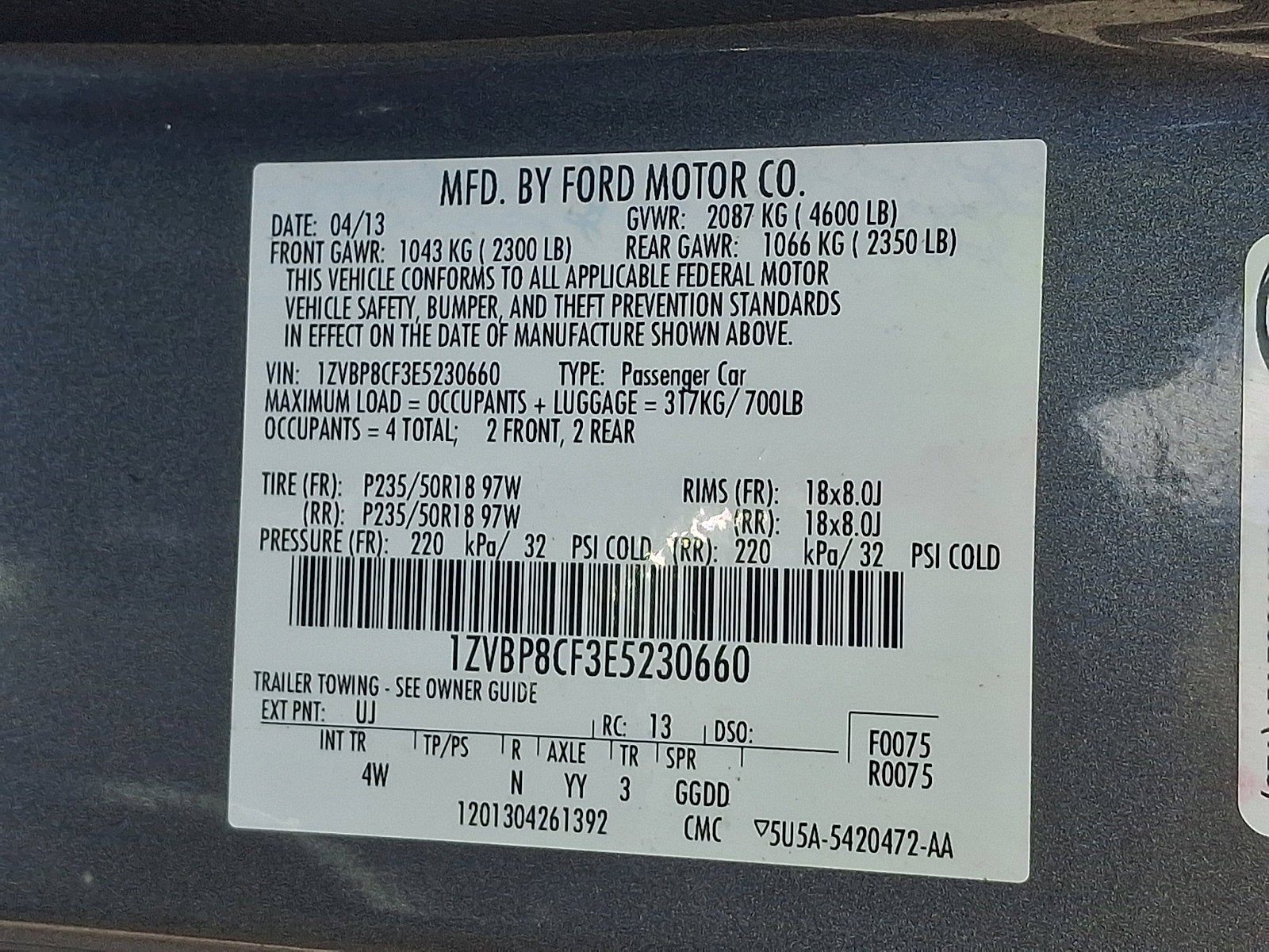 2014 Ford Mustang GT Premium