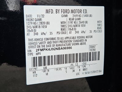 2022 Ford Edge SEL