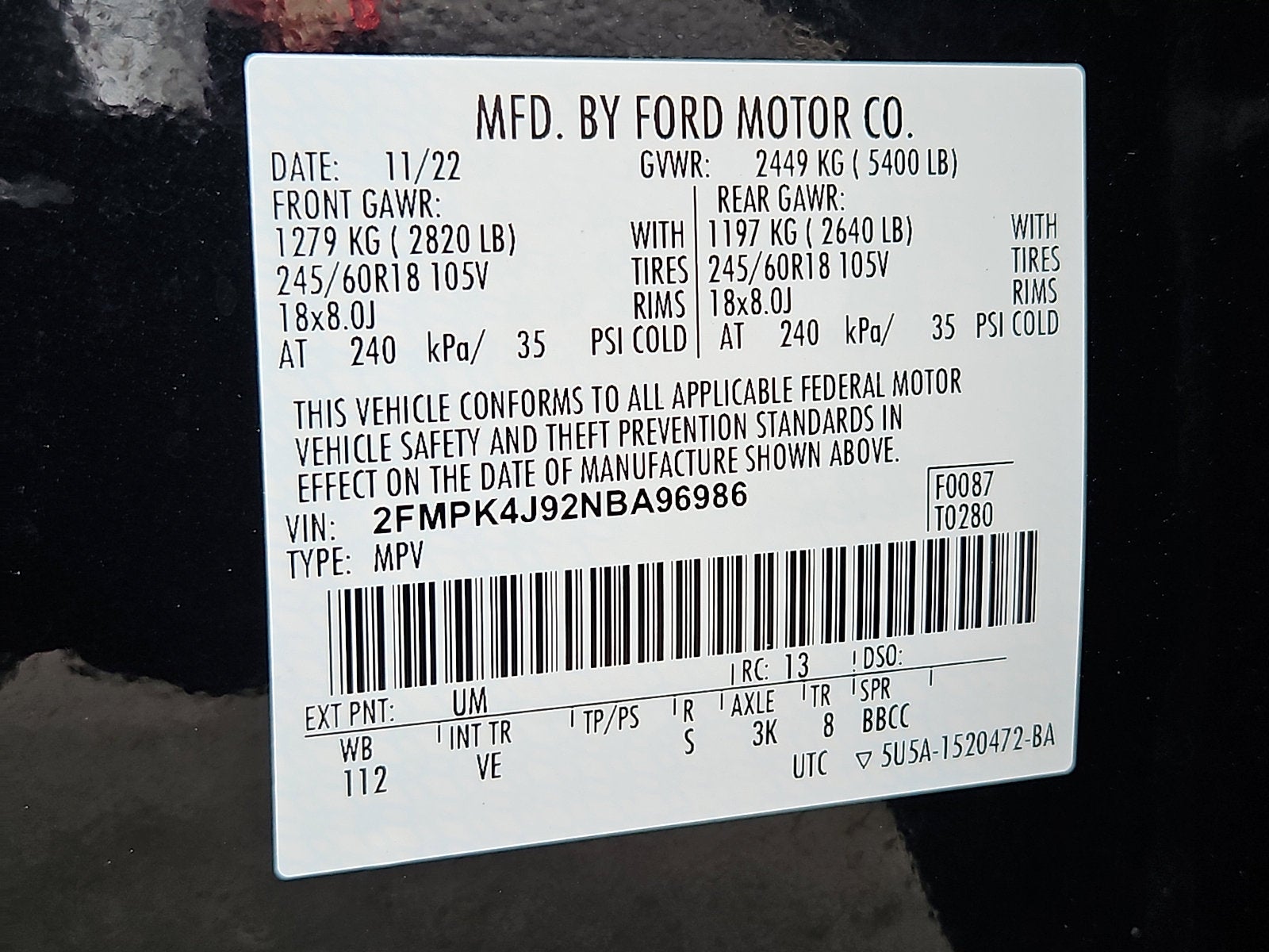 2022 Ford Edge SEL