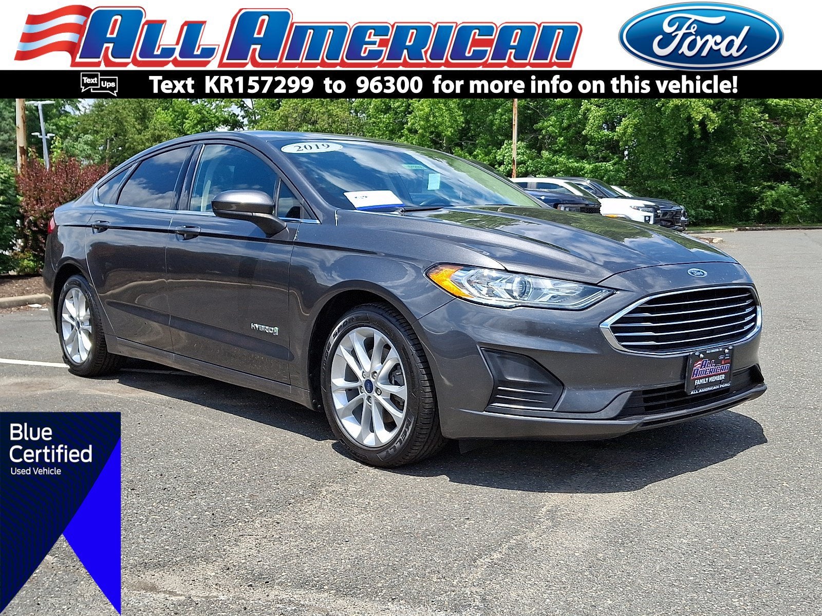 2019 Ford Fusion Hybrid SE