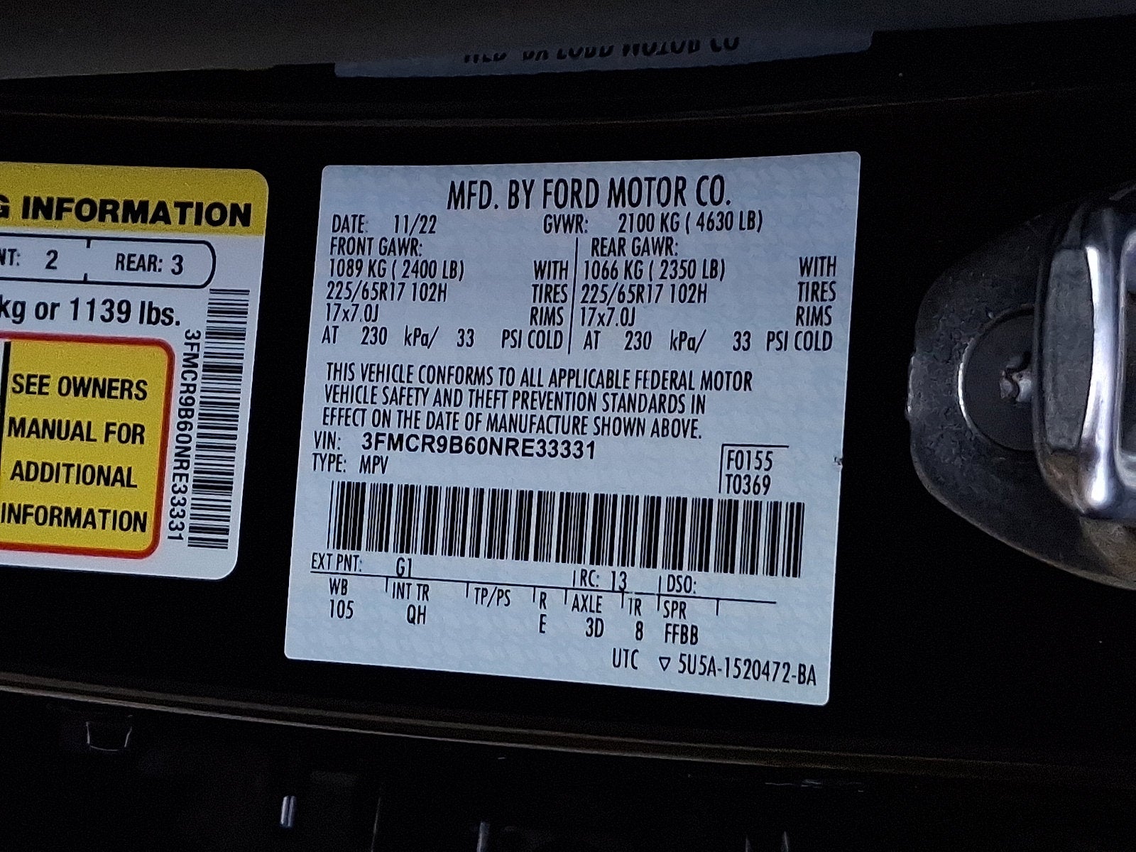 2022 Ford Bronco Sport Big Bend