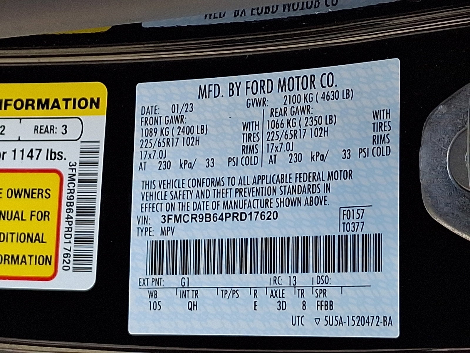 2023 Ford Bronco Sport Big Bend