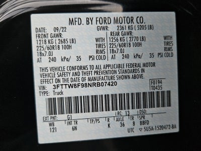 2022 Ford Maverick LARIAT