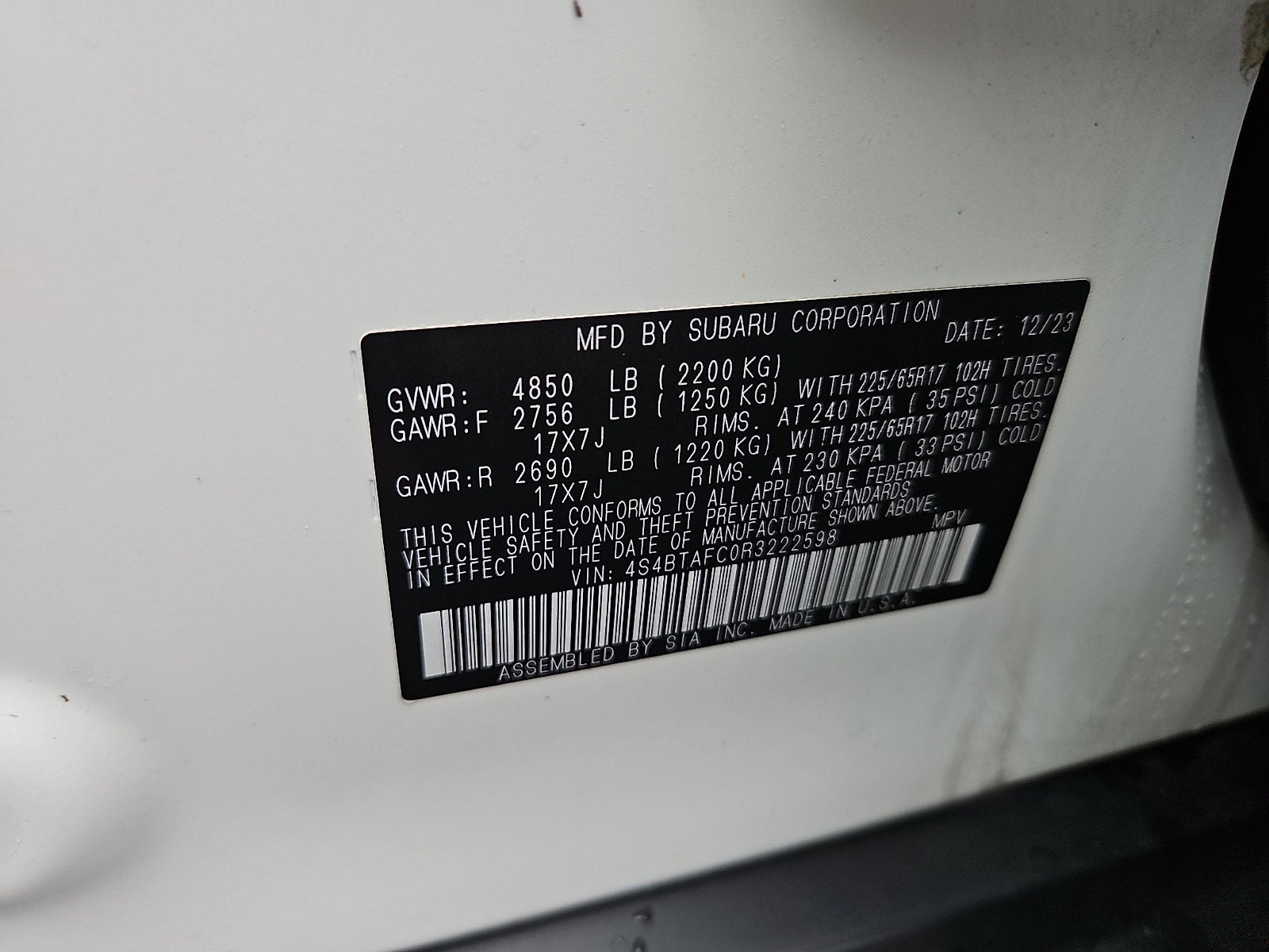 2024 Subaru Outback Premium