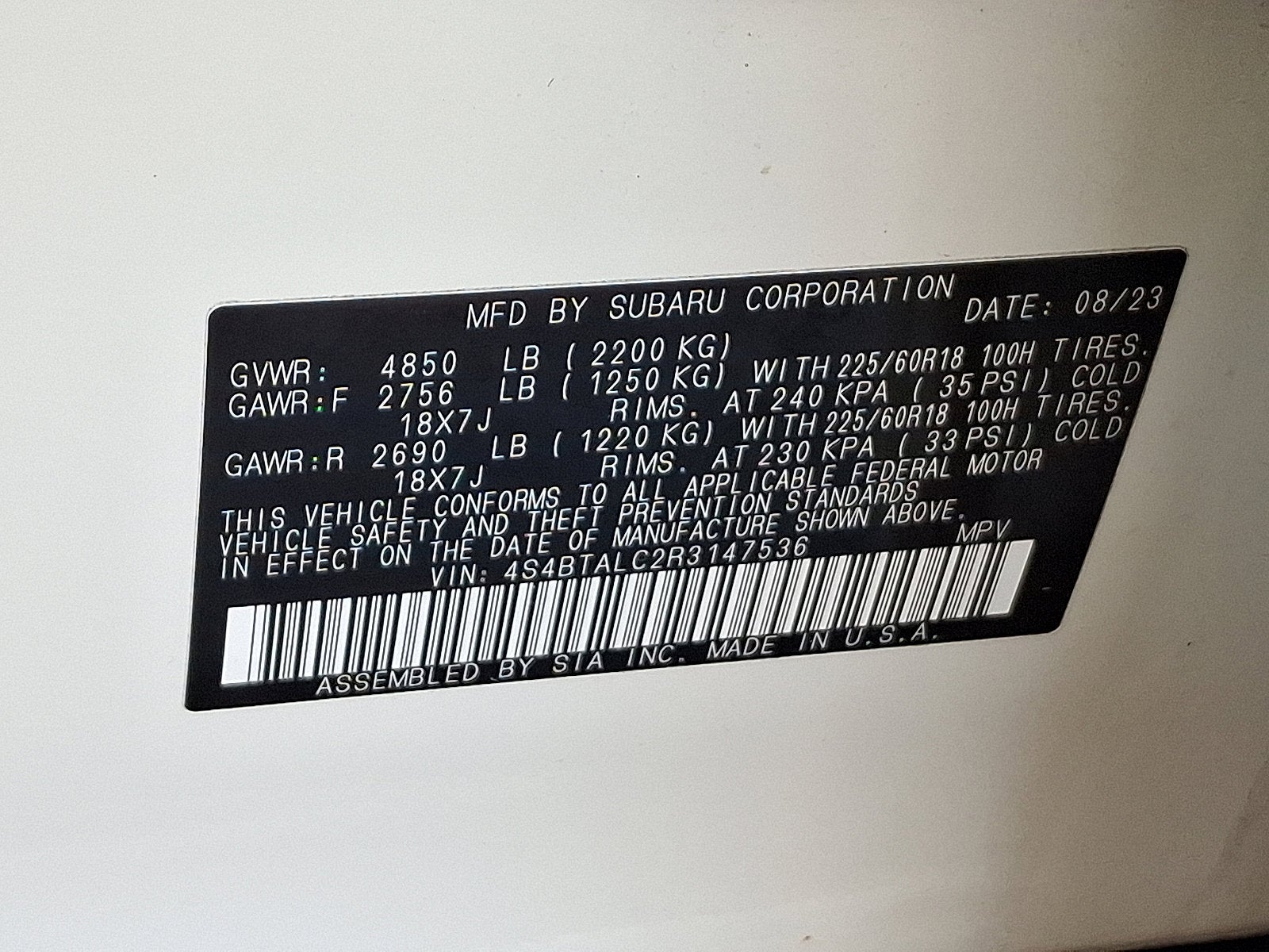 2024 Subaru Outback Onyx Edition