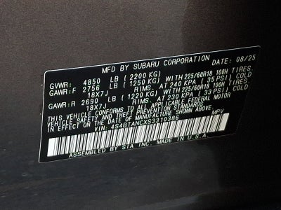 2025 Subaru Outback Limited