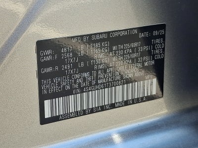 2026 Subaru Crosstrek Premium