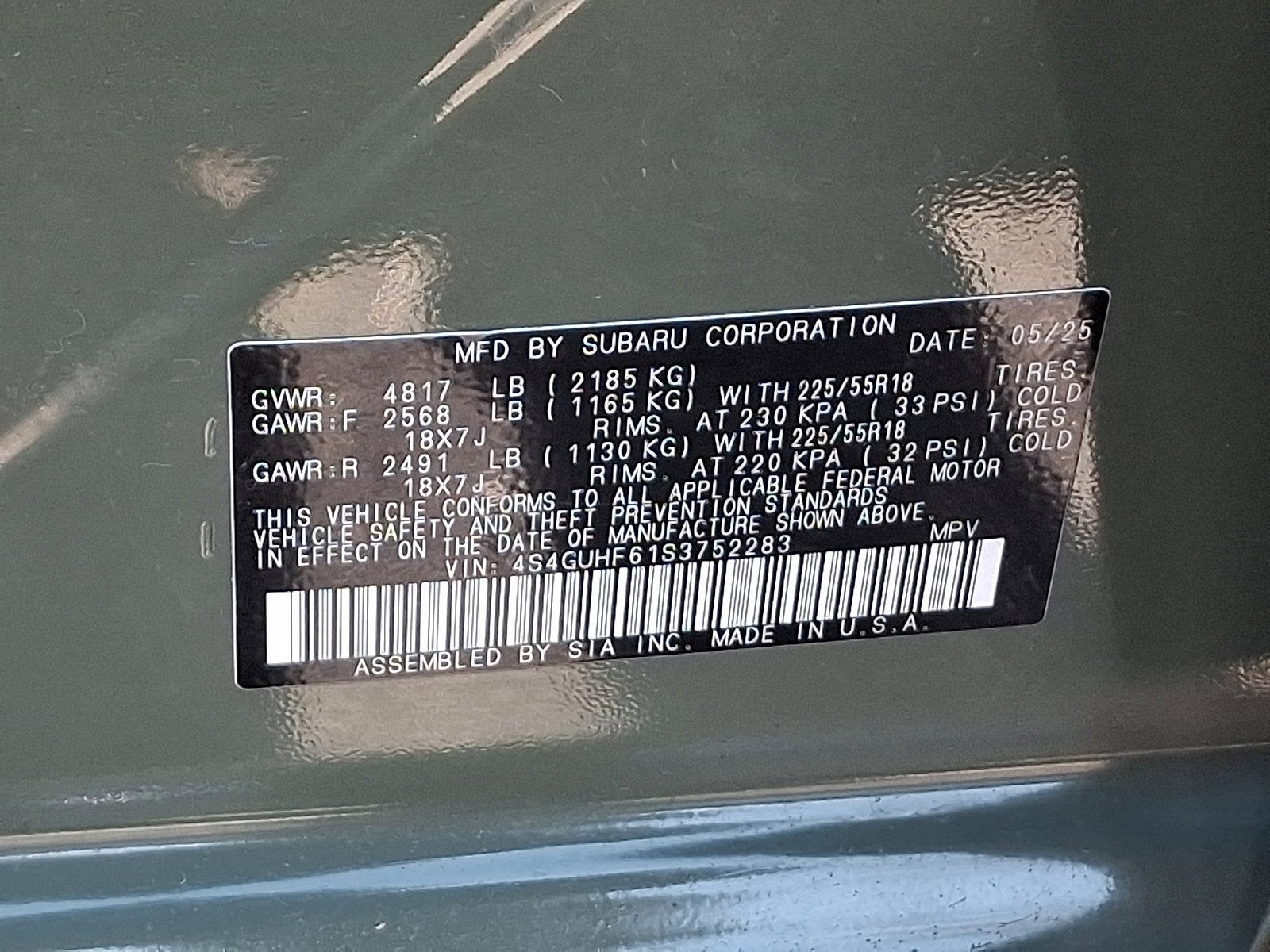 2025 Subaru Crosstrek Sport