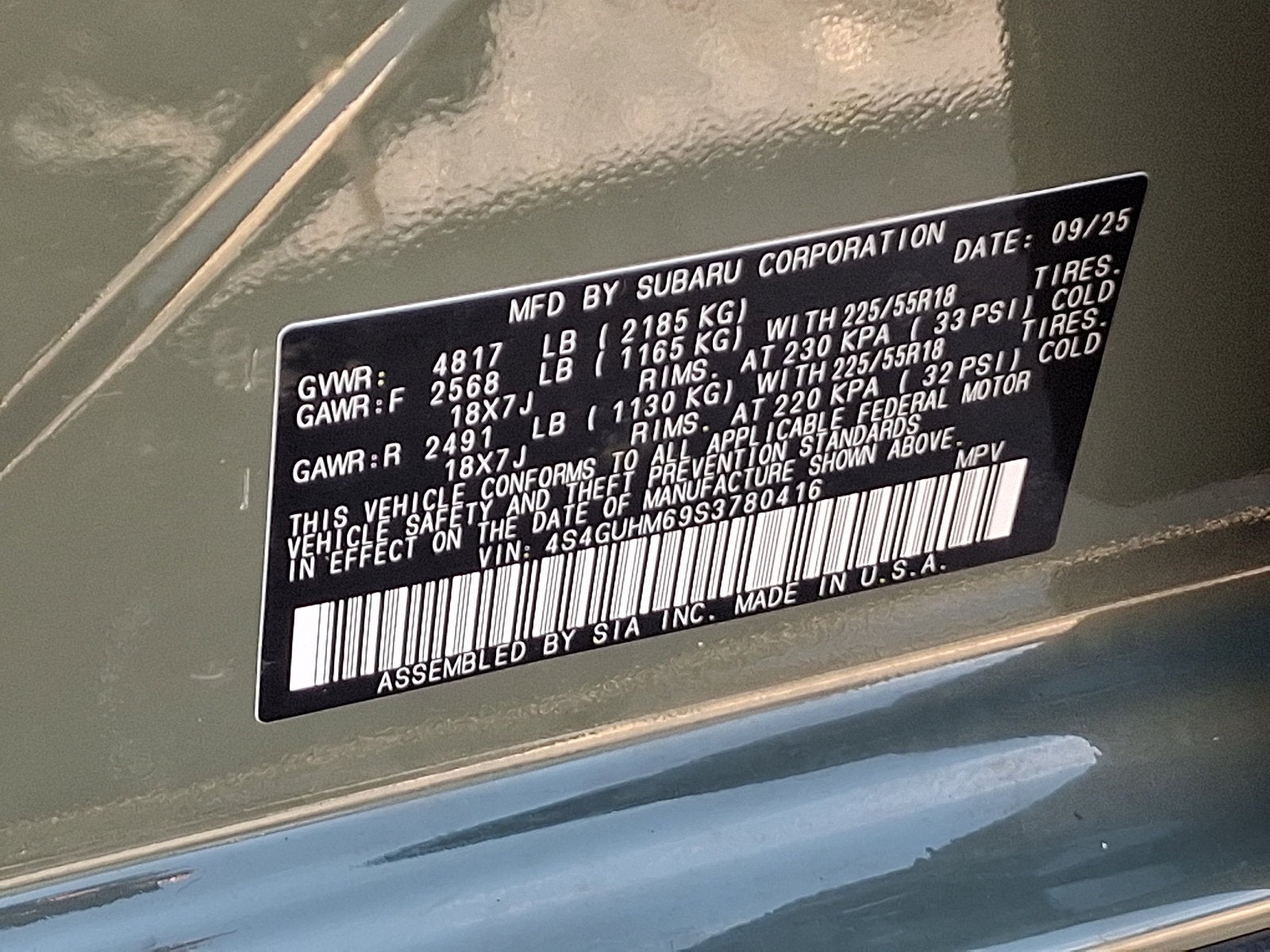 2025 Subaru Crosstrek Limited