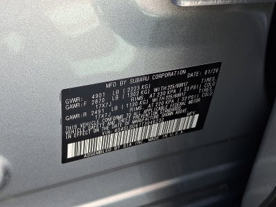 2026 Subaru Forester Premium