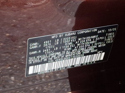 2026 Subaru Forester Premium