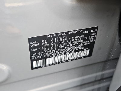 2026 Subaru Forester Sport