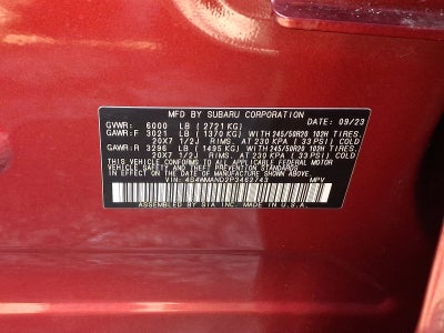 2023 Subaru Ascent Limited