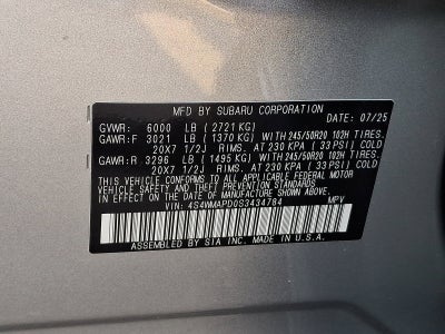 2025 Subaru Ascent Limited