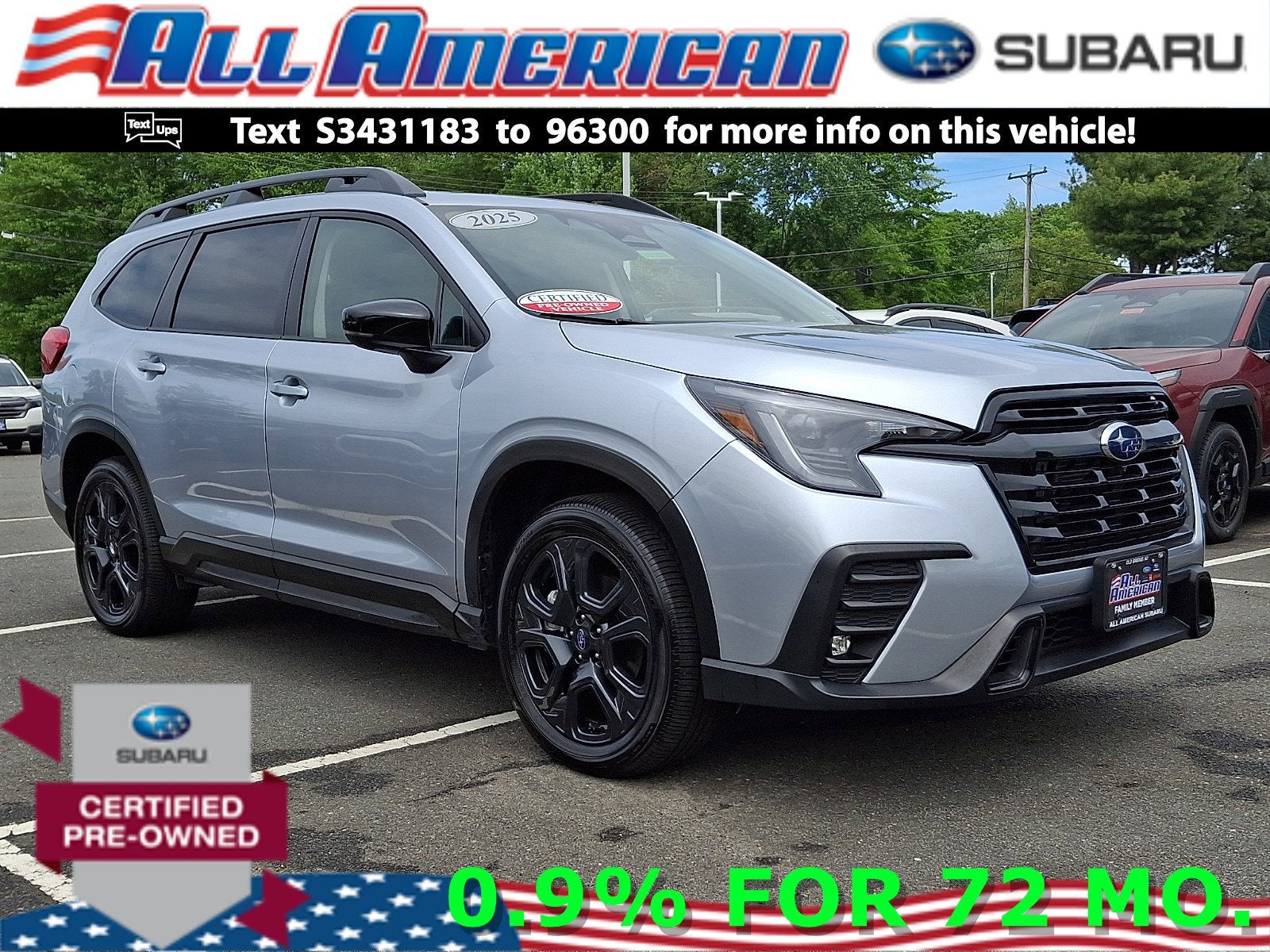 2025 Subaru Ascent Onyx Edition Touring