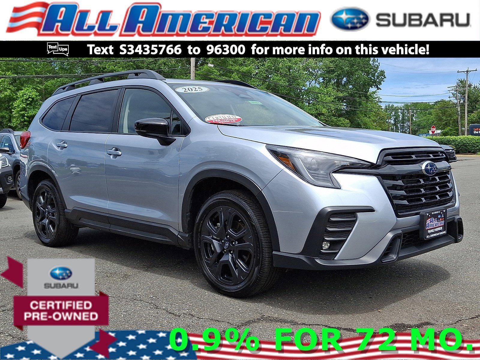 2025 Subaru Ascent Onyx Edition Touring