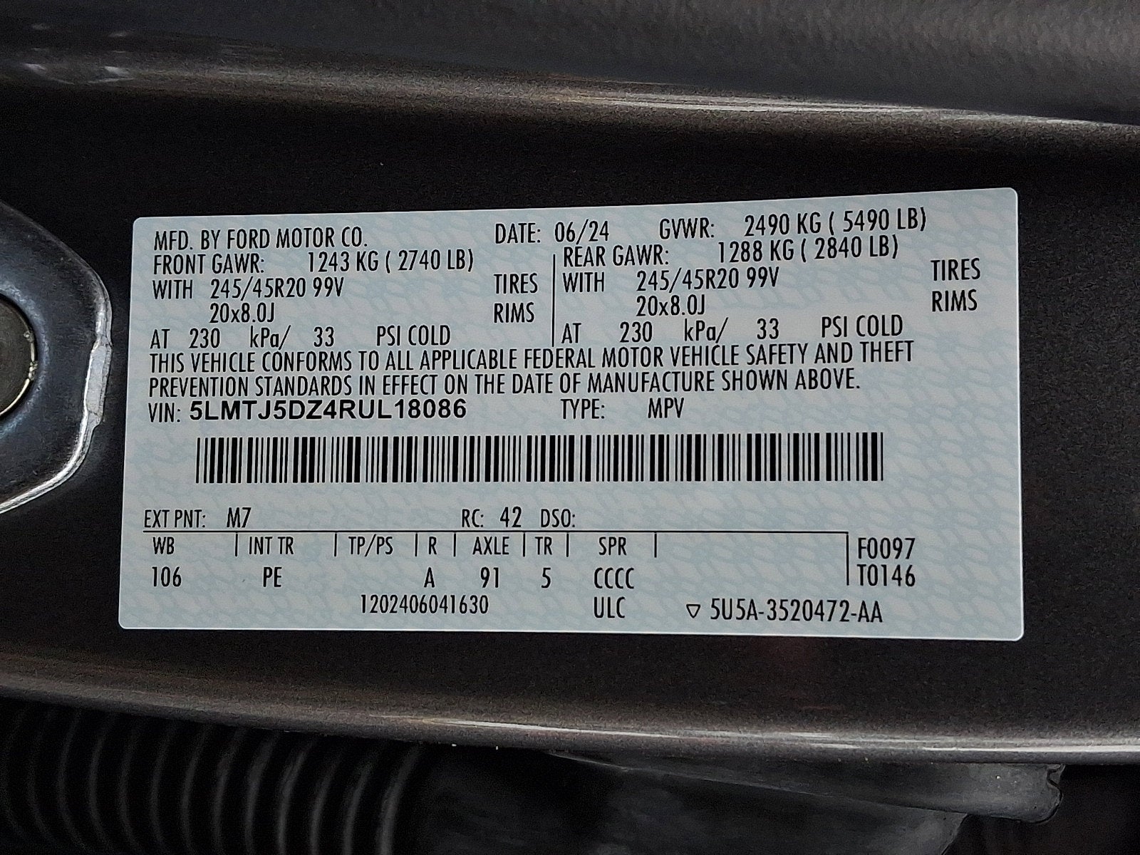 2024 Lincoln Corsair Grand Touring