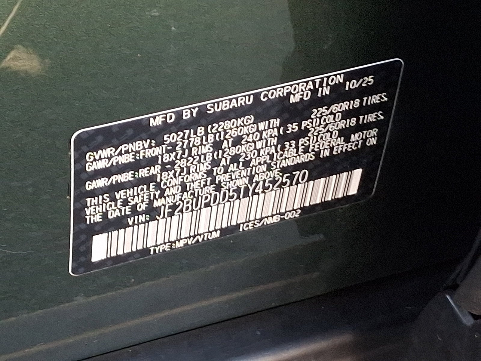 2026 Subaru Outback Limited