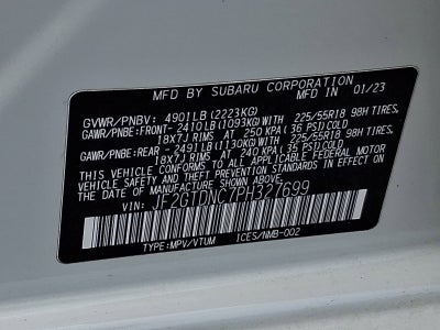 2023 Subaru Crosstrek Hybrid