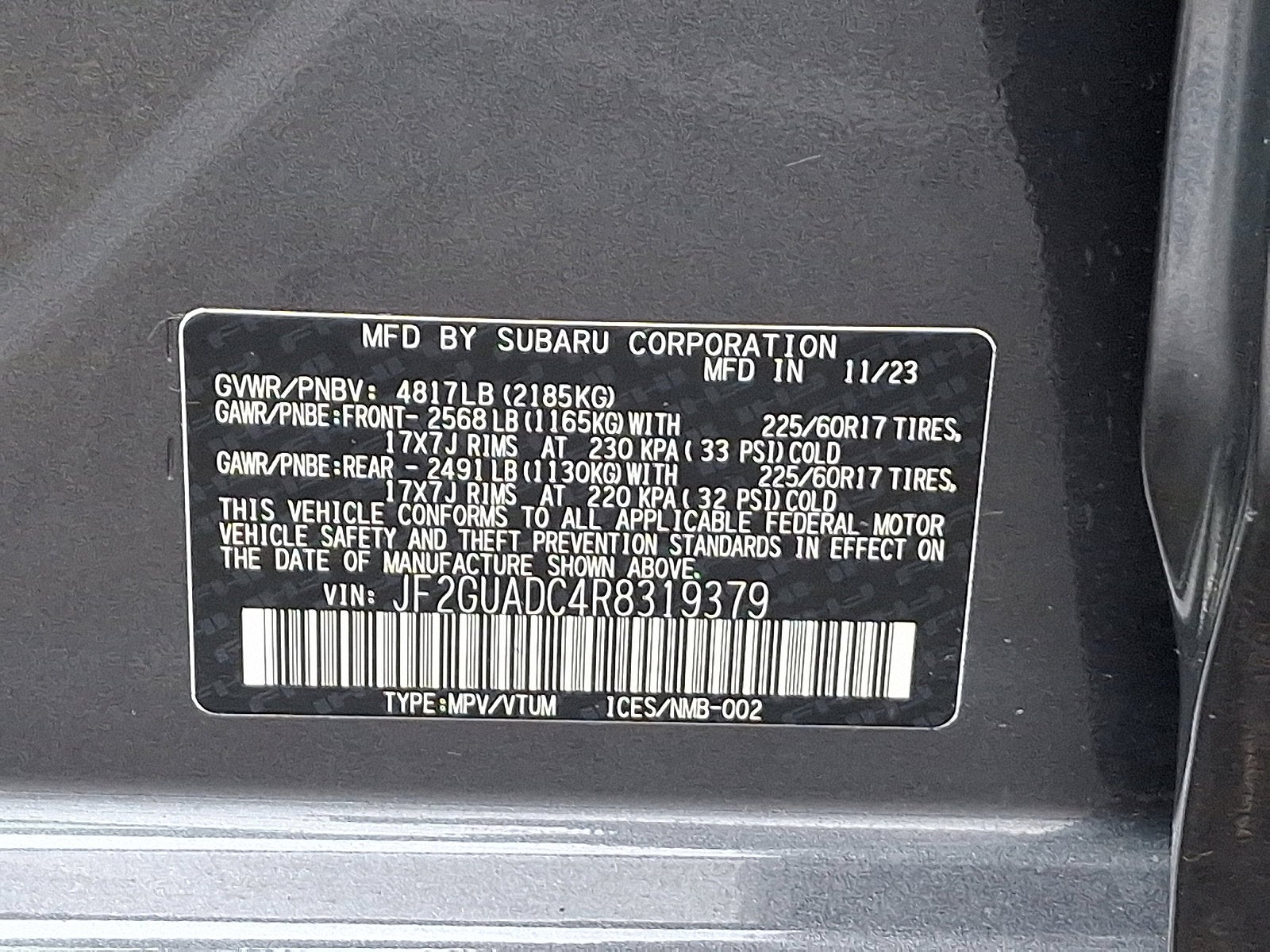 2024 Subaru Crosstrek Premium