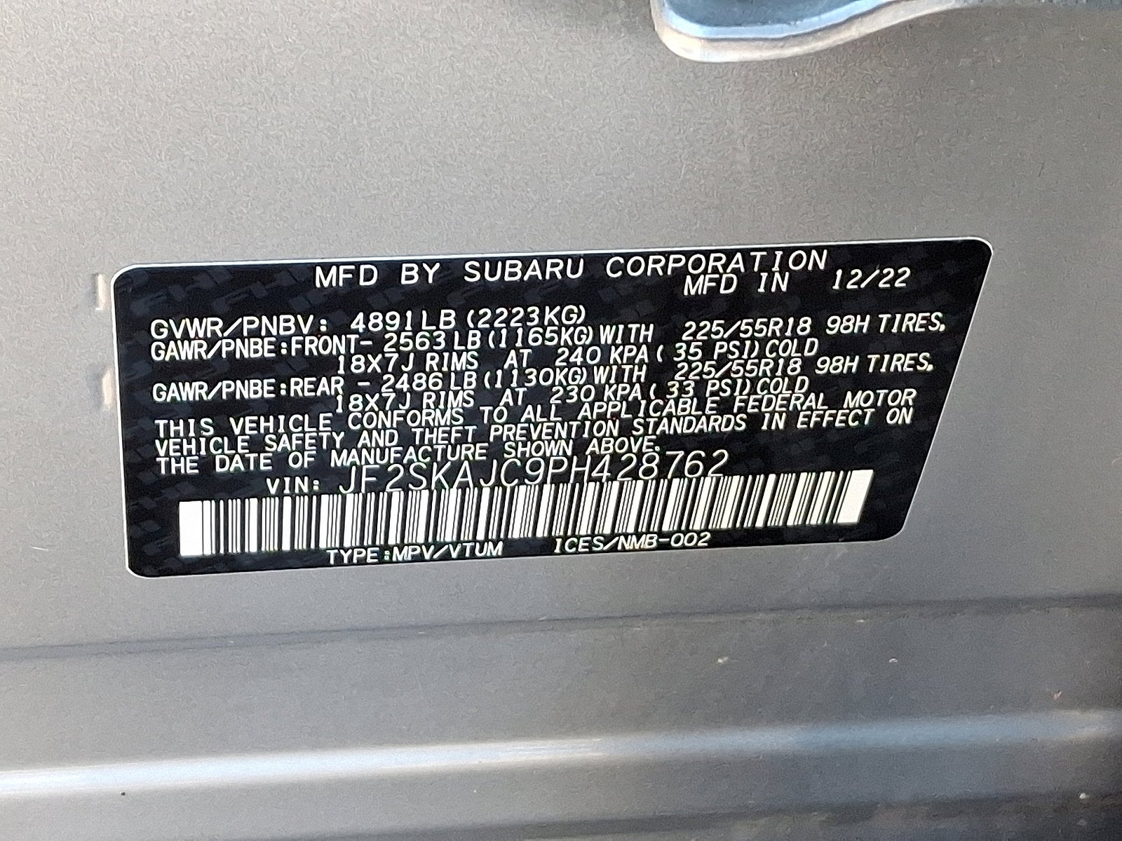 2023 Subaru Forester Sport