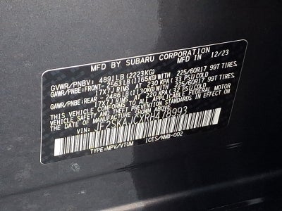 2024 Subaru Forester Wilderness