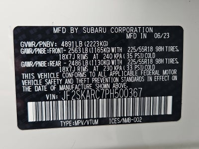 2023 Subaru Forester Touring