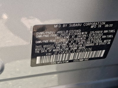 2020 Subaru Forester Limited