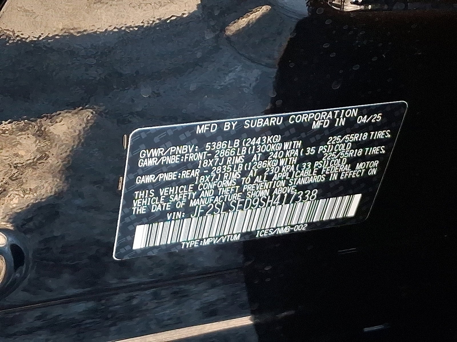 2025 Subaru Forester Premium Hybrid